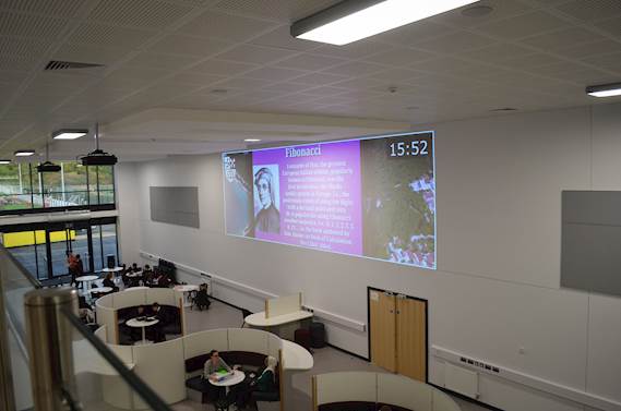 Academy install trio of Optoma projectors for digital signage