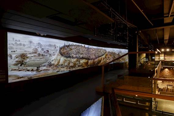 21 metre long 4K resolution animated display dropping jaws in new museum
